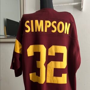 Mitchell & Ness Maroon Throwback Jersey